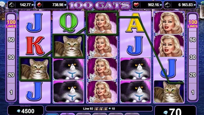 Spielautomat 100 Cats