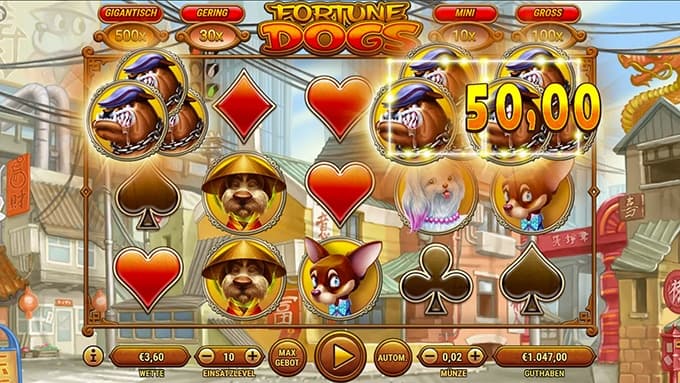 Fortune Dogs Spielautomat
