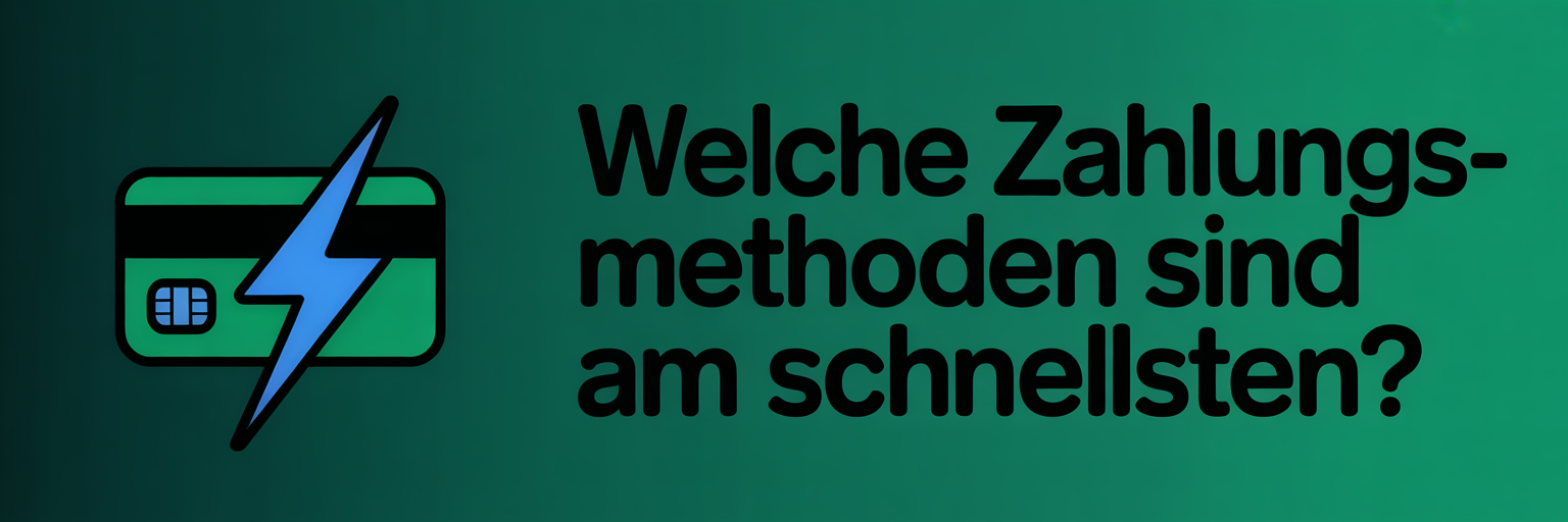 Welche Zahlungsmethoden sind